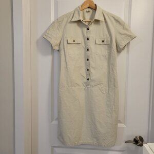 Polo Jeans Company Ralph Lauren Vintage Cargo Khaki Mini Dress (missing belt)